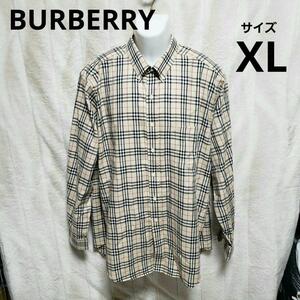 BURBERRY★バーバリーロンドン★サイズXL ノバチェック　送料込み