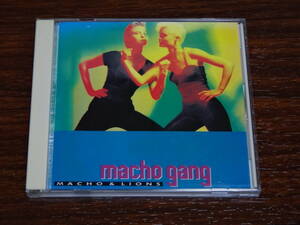 CD マッチョ・ギャング マッチョ・アンド・ライオンズ macho gang MACHO & LIONS ユーロビート 日本盤 税なし 送料185円（CD4枚まで同料金)