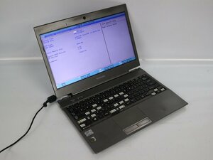 ジャンク品 ノートパソコン 13.3インチ 東芝 dynabook R632/H PR632HAWX47A71 Core i5 第3世代 4GB HDD無 USB3.0対応 起動確認済 代引き
