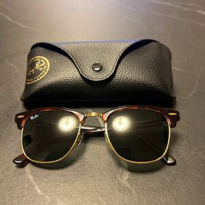 Ray-Ban CLUBMASTAR W0366 RB3016 51ロ21 145 3N レイバン クラブマスター