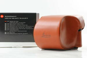 【美品】ライカ 速写ケース コニャック Leica M a la carte Ever ready case, Cognac 14857