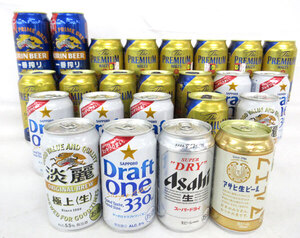 送料300円(税込)■ks282■ビール(サントリー ザプレミアムモルツ 等) 6種 24本【シンオク】