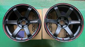 鍛造 RAYS VOLKRACING レイズ ボルクレーシング TE37 SAGA TA 18インチ 11J IN12 5穴 114.3　２本セット