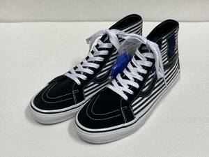 レア!! VANS BREANA GEERING SK-8 Hi 黒 スエード ストライプ SKATE BOARDING US11.5 (29.5cm) バンズ アメリカ企画限定!