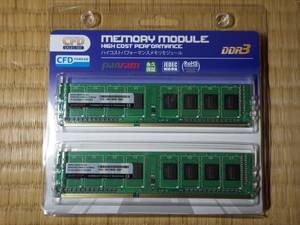 CFD DDR3 4G×2 PC3-12800 中古