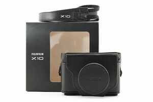 FUJIFILM LC-X10 Leather Case for X10 From JAPAN [Near Mint] #A