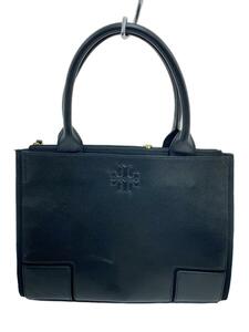 TORY BURCH◆トートバッグ/レザー/BLK/41159501/ELLA