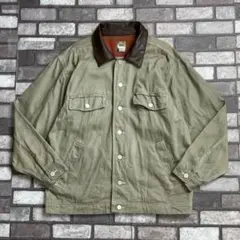 80~ marlboro leather colour work jacket