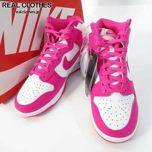 【未使用】NIKE/ナイキ WMNS DUNK HIGH/ウィメンズ ダンクハイ Pink Prime DD1869-110 /24 /080