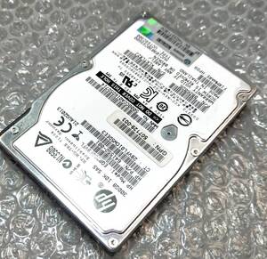 【中古パーツ】 2.5インチ HP EG0300FBVFL 10K SAS 300GB HDD 正常品 1台■ SAS 2352