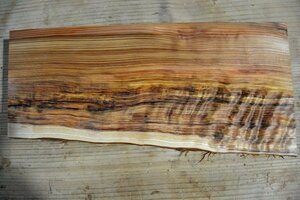 長33*幅12-15*厚1.5　杉5の木材木工材,一枚板送料安DIY花台銘木　杢　プレート　瘤