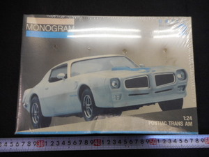 プラモデル　1/25 車　アメリカ車　MONOGRAM PONTIAC TRANSAM ポンテアック　トランザム 　ラムエアー　４５５　等　COBRA　カーレース