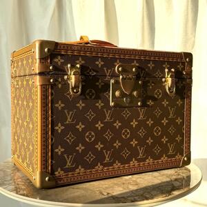 LOUIS VUITTON ルイヴィトン モノグラム ボワットファルマシー トランク M21826 ジュエリー コスメ ボックス ケース 小物入れ レザー 希少