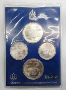 カナダ オリンピック 記念プルーフ銀貨★ 計約145g Canadian Olympic IssueⅡ銀925■SILVER コイン 1976年 モントリオール☆E0522138