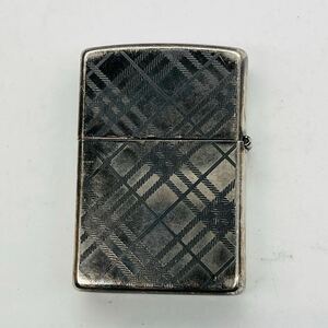 ZIPPO ベーシックチェック 両面加工 ブラック ジッポー ジッポ オイルライター 喫煙具 喫煙グッズ 