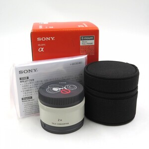 1円〜 SONY ソニー α 2X Teleconverter E-mount 箱付 動作未確認 現状品 y53-3392777【Y商品】