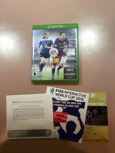 送料無料 国内本体起動確認済 Xbox One★フィファ16 海外版★used☆Fifa 16☆