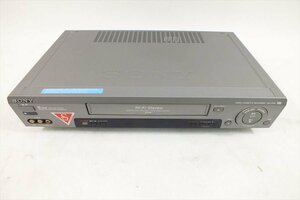 □ SONY ソニー SLV-FX9 ビデオデッキ ビデオカセットレコーダー VHS 中古 現状品 220906E6342