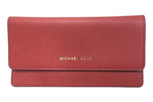 【中古】【美品】MICHAEL KORS マイケルコース　小物 　財布 　ロングウォレット レザー 美品