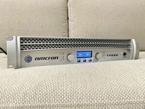 AMCRON I-TECH6000 動作品 パワーアンプ 電源ケーブル付 I-Tech Series
