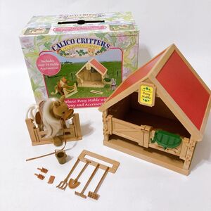 【激レア】海外限定 馬小屋 シルバニアファミリー DeluxePonyStable