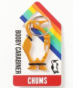 新品 CHUMS Booby Carabiner CH62-1192 Yellow / チャムス ブービーバード カラビナ キーホルダー