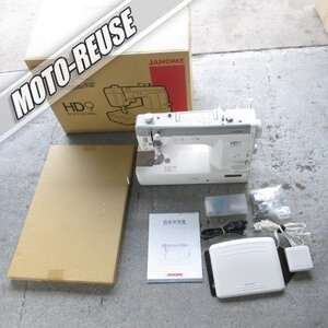 □【JANOME ジャノメ HD9 職業用ミシン】HD9 PROFESSIONAL　「中～厚物専用」家電 中古 良好□K60401