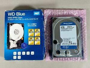 未使用 未開封 Western Digital WD Blue 6TB 内蔵HDD WD60EZAZ-RT ② k31