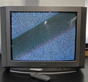 SANYO サンヨー 三洋電機 カラーテレビ ブラウン管テレビ TV テレビ 98年製 C-29FS45 中古 中古品 通電確認済み 大きいサイズ リモコン付き