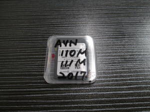 ♪♪２０１７年度　イクリプス SDカード 地図データ 　ＡＶＮ１１０M／ＡＶＮ１１１Ｍ用　中古♪♪ 