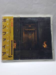 BONFIRE／POINT BLANK／ボンファイア／ポイント・ブランク／国内盤CD／帯付／1989年発表／3rdアルバム／廃盤