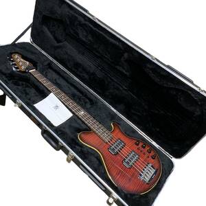 ◆中古品/音出し未確認/送料分着払◆ミュージックマン MUSIC MAN 25TH ANV 5BASS VN-RED ＃136 F5 RW 00 25B025 ベース 楽器 X71318NN