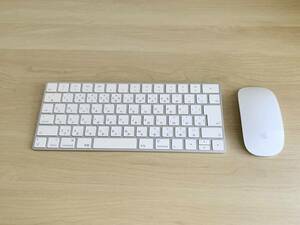 Apple アップル Magic Keyboard + Mouse マジック キーボード A1644 マウス ホワイト A1657 セット #01272