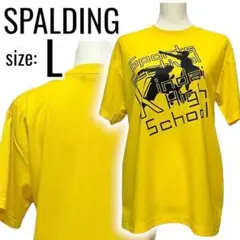 スポルディング メッシュ Tシャツ（L）ビッグプリント トレーニング ウェア