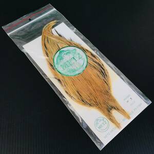 METZ/メッツ コックネックハックル バジャー Cock Neck Hackle Badger 新品 ドライ ウェット サーモンフライ毛鉤テンカラ本流トラウト渓流