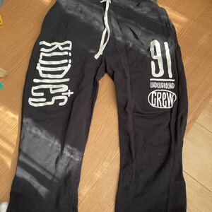 RUDIES DRAWING SWEAT-PANTS XL ルーディーズ　スウェットパンツ ブラック レア