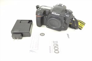 ▼ 1円スタート ▼ Nikon ニコン D500 デジタル一眼レフ シャッター切れOK 中古 現状品 250107M4860