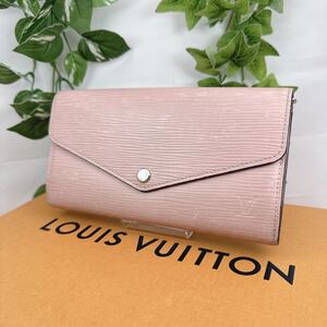 t696【現行モデル】1円 LOUIS VUITTON ルイヴィトン 長財布 新型 サラ エピ シリアル CA1148