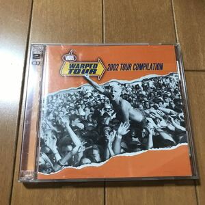 【送料無料・即決】WARPED TOUR 2002 COMPILATION CD NOFX、SUM 41、ood Charlotte、No Use For A Name、Flogging Molly、The Ataris