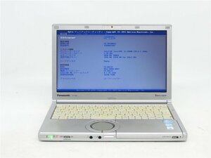 中古　Panasonic　CF-SX2　3世代I5　　13型 ノートパソコン　BIOSまで表示　　詳細不明　　ジャンク扱い 　送料無料