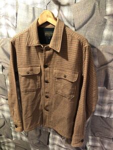 PENDLETON ペンドルトン 長袖シャツ 千鳥格子 9475-7200 サイズS ブラウン　FK