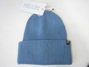 新品◆ミレー MILLET ニット帽COSMIC BEANIE ビーニーフリー ブルー青 帽子 防寒 防雪 スキー 登山キャンプ アウトドア冬山トレッキング