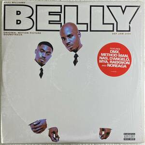 【レア】 BELLYサントラ コンピ 98年 DefJam サントラ 映画 DMX NAS JAY-Z wu-tang 2LP