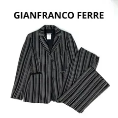 【至高イタリア製】GIANFRANCO FERRE セットアップ　美シルエット