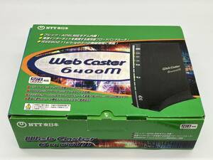 NTT東日本 ADSLモデム Web Caster 6400m