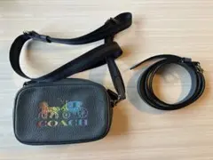 COACH バッグ ショルダーバッグ 鞄 Rainbow Horse レインボー