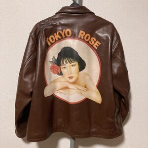 送料込み■ヨウジヤマモト Yohji Yamamoto POUR HOMME■TOKYO ROSE レザージャケット 日本製 91AW 6.1 THE MEN ヨウジヤマモトプールオム