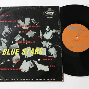 UKイギリス盤 10インチLP■Blue Stars Of France■Feisted ブロッサム・ディアリー/クリスチャンヌ・ルグラン在籍 【試聴できます】