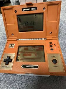 任天堂GAME＆WATCH ドンキーコング　動作確認す