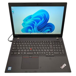 【訳アリ品】ThinkPad L580 / CPU Core i7 8550U 1.80GHz / OS Windows11 / メモリ 8GB / SSD 512GB ◆東京発送